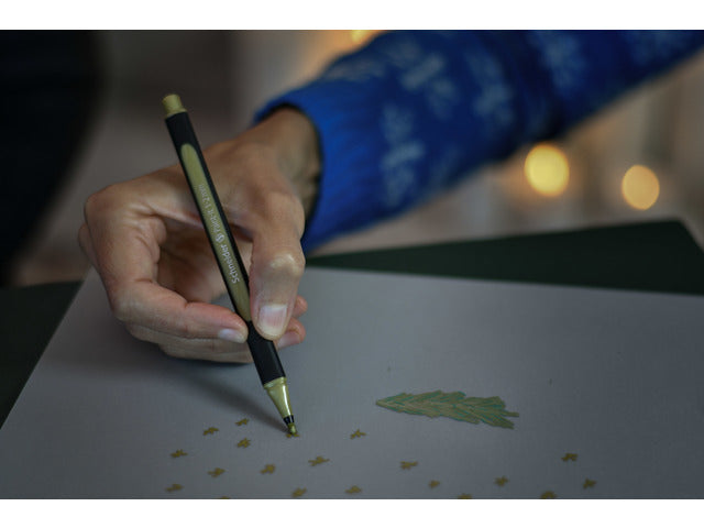 Metallic liner Schneider Paint-it 020 1-2mm etui 8st. (metallic zilver, goud, koper,