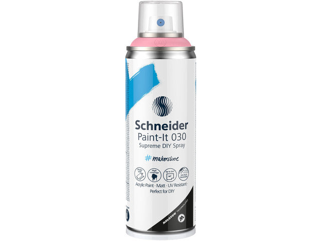Supreme DIY spray Schneider Paint-it 030 roze 200ml