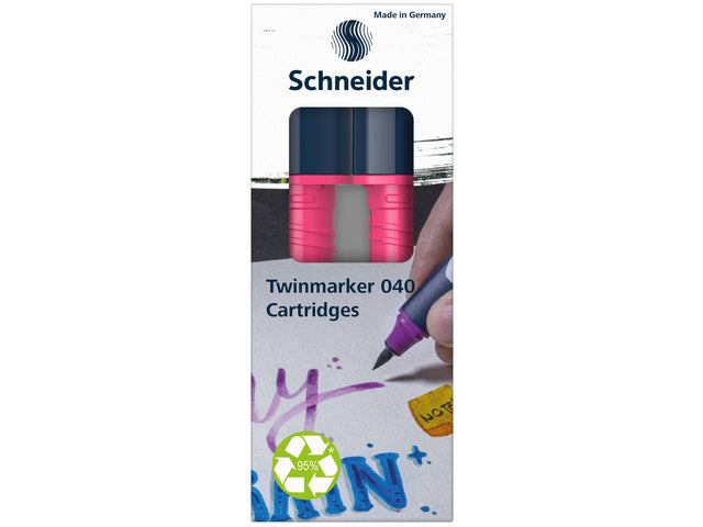 Twinmarker Schneider patroon Paint-it 040 royal rood 103