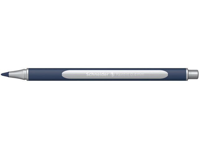 Metallic rollerball Schneider Paint-it 050 0.4mm zilver metallic