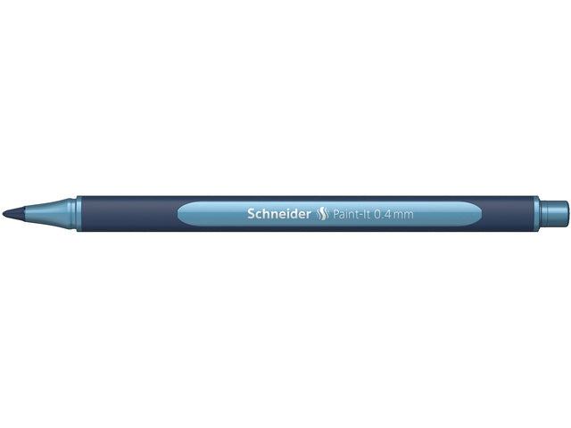 Metallic rollerball Schneider Paint-it 050 0.4mm polar bauw metallic