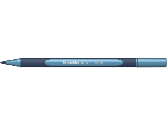 Metallic rollerball Schneider Paint-it 050 0.4mm polar bauw metallic