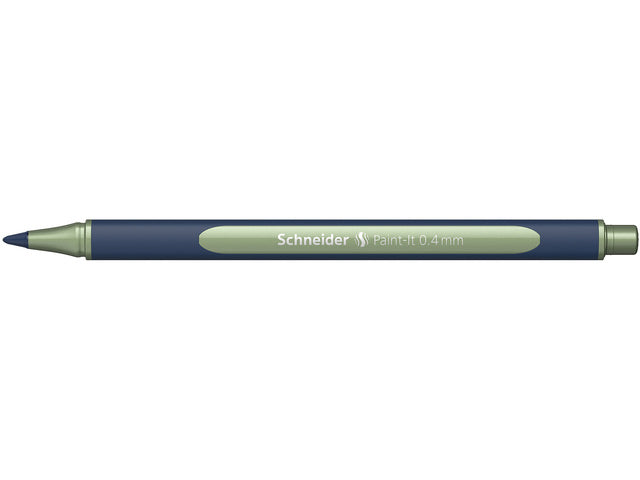 Metallic rollerball Schneider Paint-it 050 0.4mm vintage groen metallic