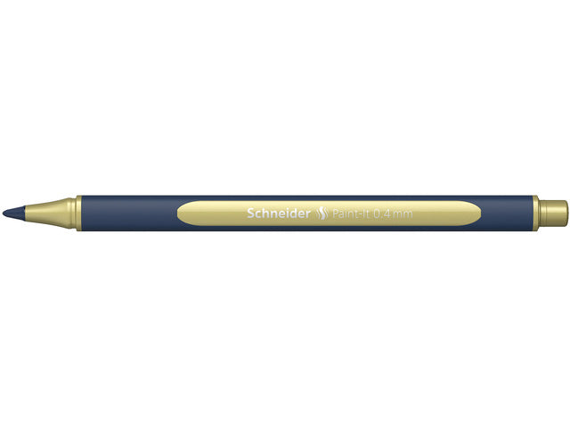 Metallic rollerball Schneider Paint-it 050 0.4mm goud metallic
