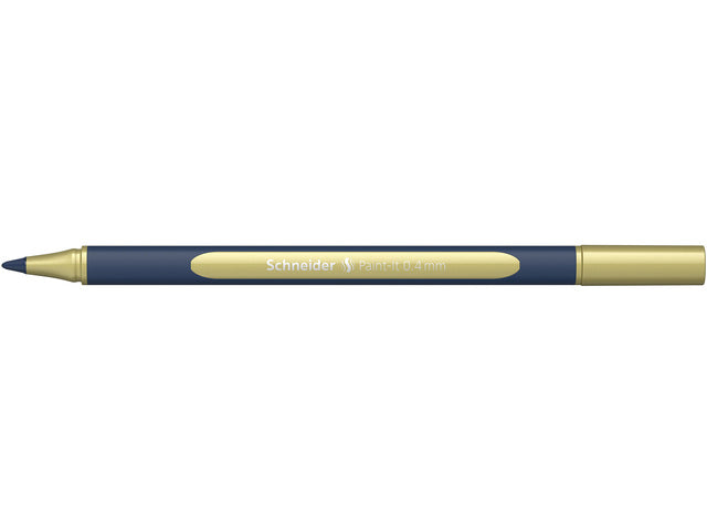 Metallic rollerball Schneider Paint-it 050 0.4mm goud metallic
