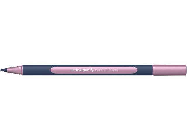 Metallic rollerball Schneider Paint-it 050 0.4mm roze metallic