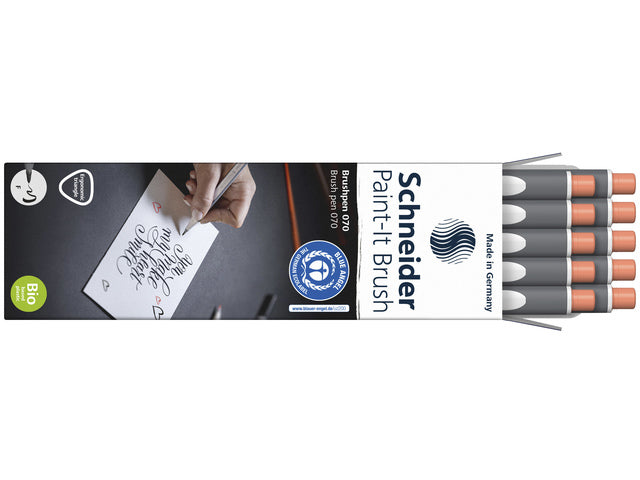 Brushpen Schneider Paint-it 070 abrikoos pastel