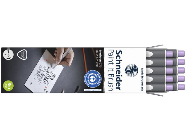 Brushpen Schneider Paint-it 070 lila pastel