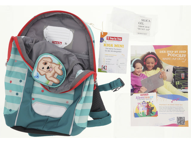 Rugzak Step by Step polyester KIGA MINI Dog Lucky