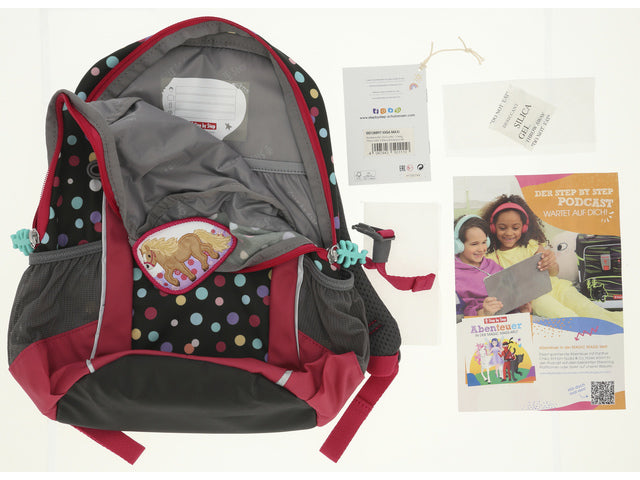 Step by Step Polyester-Rucksack KIGA MAXI Pony Lotta