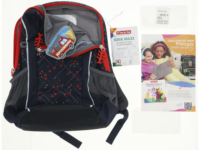 Rugzak Step by Step polyester KIGA MAXI Fire Truck Finn