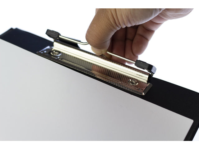 Klembord Seco A4+ m klep zwart