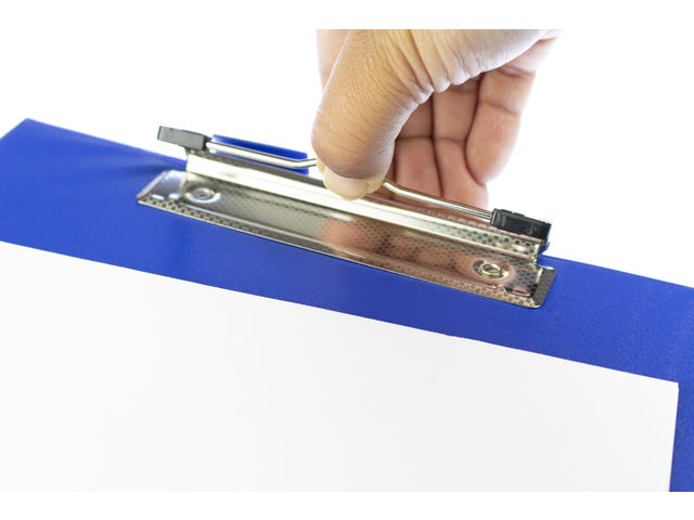 Klembord Seco A4+ m klep blauw