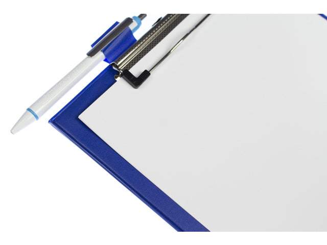 Klembord Seco A4+ m klep blauw