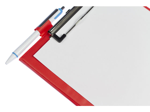 Klembord Seco A4+ m klep rood