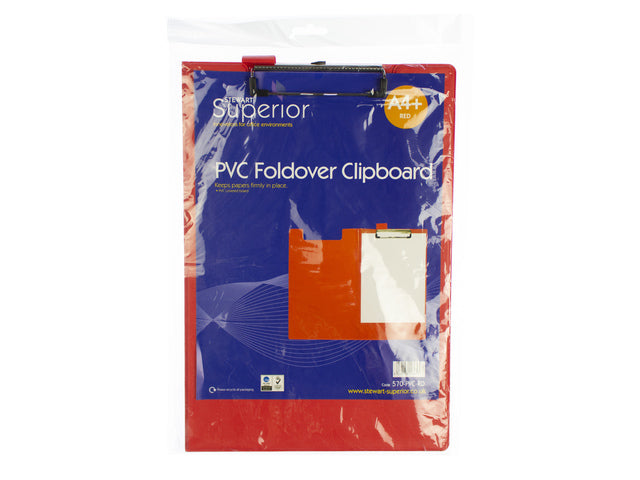 Klembord Seco A4+ m klep rood