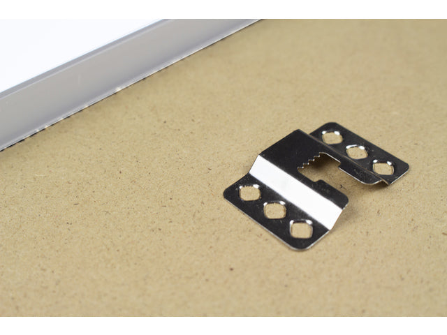 Fotolijst Seco A2 zilverkleur Geborsteld aluminium. 11mm