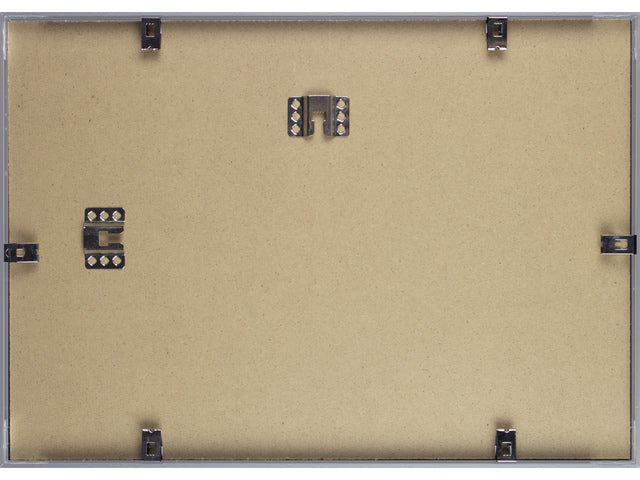 Fotolijst Seco A3 zilverkleur Geborsteld aluminium. 11mm