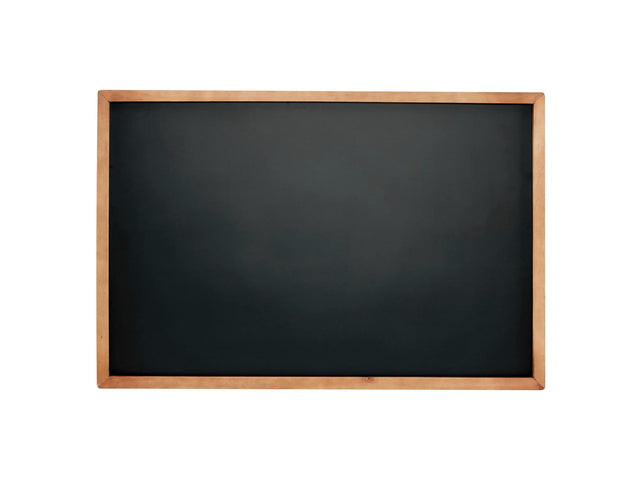 Krijtbord Seco A2 zwart met lijst