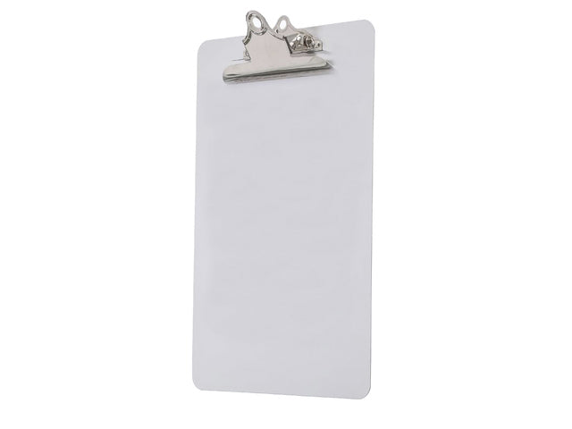 Klembord Seco Acryl A4+ weiß mit einer Stärke von bis zu 250 mm und 80 g Papier