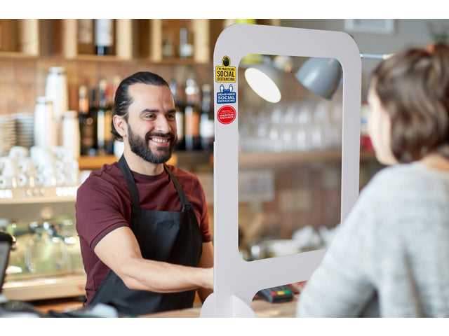 Scheidingswand Seco Basic 59x90cm Foam omlijsting