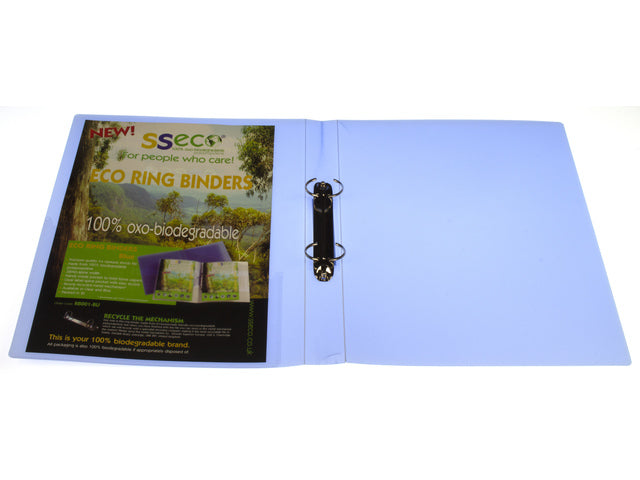 Ringband Seco A4 2r O-25mm blauw pak 10st