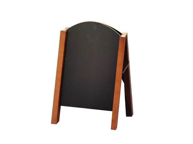 Krijtbord Seco stoepbord A1 ronde bovenkant