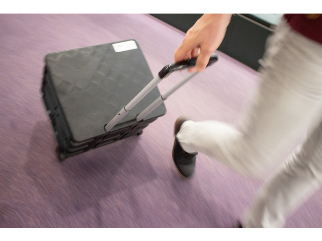 Deksel Seco Zwart voor opvouwbaar krat