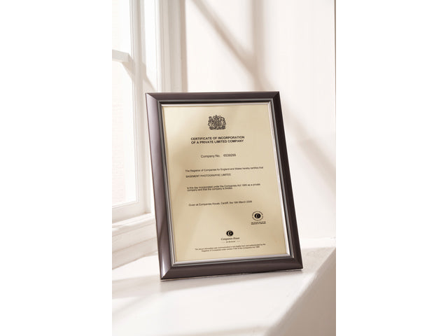 Fotolijst Seco A4 zwart plexiglas