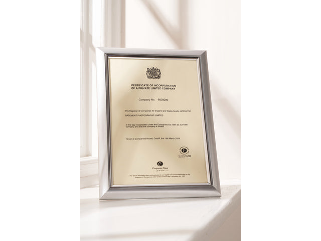 Fotolijst Seco A4 zilver plexiglas