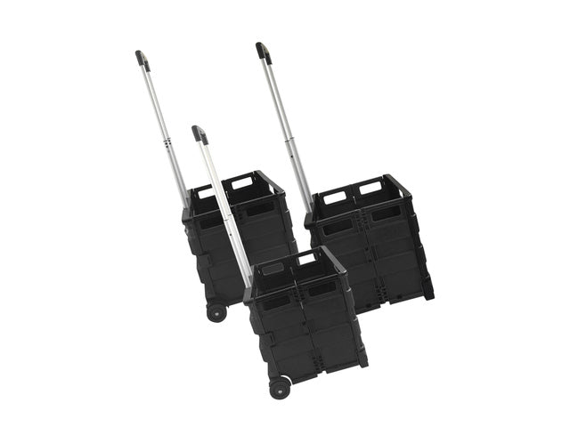 Opvouwbaar krat Seco Zwart tot 35kg