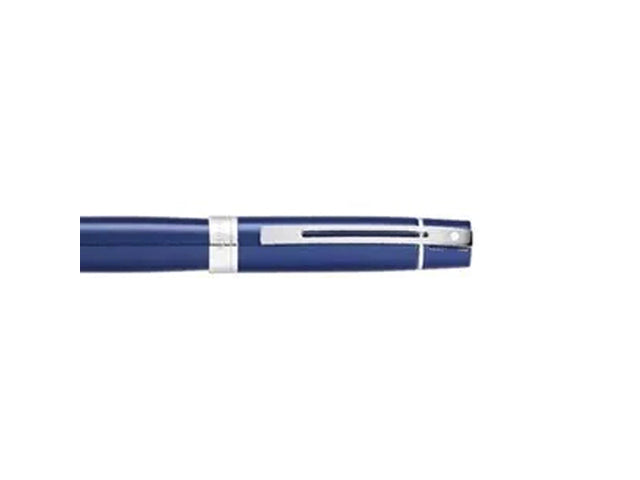 Vulpen SHEAFFER 300 E9341 M Glanzend blauw verchroomd