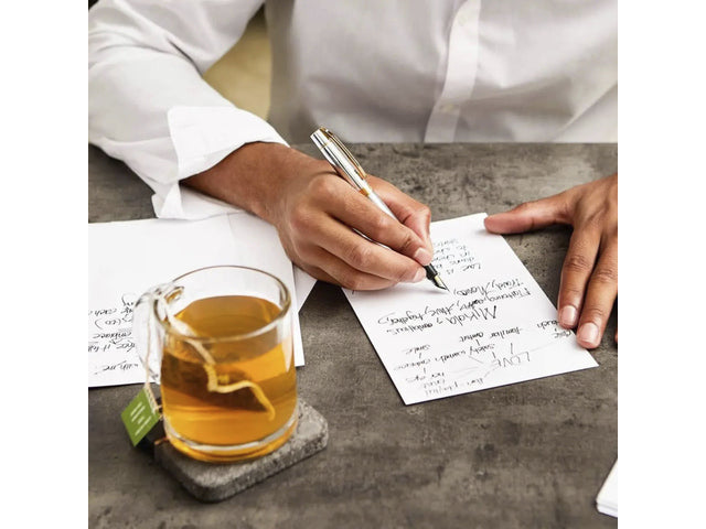 Vulpen SHEAFFER 300 E9342 M Bright chrome goudkleurig