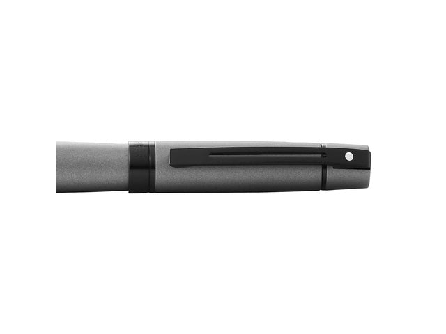 Vulpen SHEAFFER 300 E9345 F Mattgrau lackiert schwarz poliert