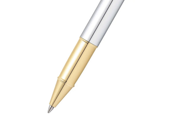 Rollerball SHEAFFER 100 E9340 Glanzend chroom goudkleurig