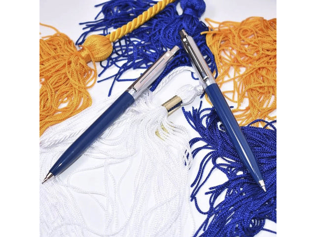 Kugelschreiber SHEAFFER SENTINEL 321 Blau gebürstetes Chrom verchromt