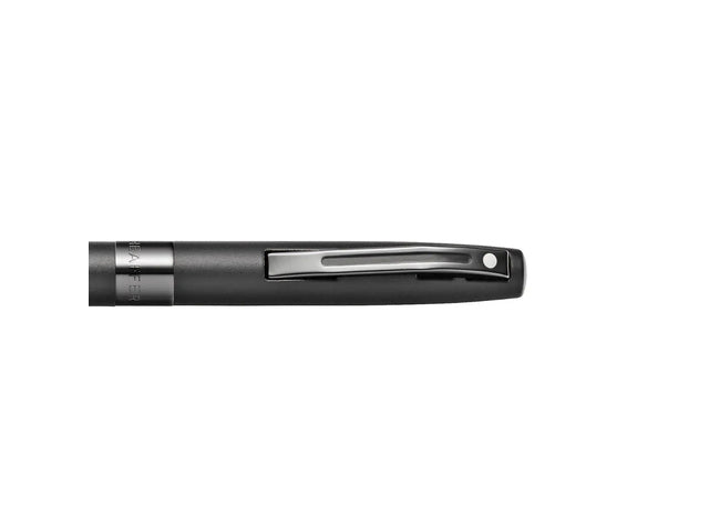 Kugelschreiber SHEAFFER Reminder E9017 Mattschwarzer Lack mit schwarzer PVD-Beschichtung