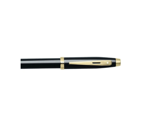 Kugelschreiber SHEAFFER 100 E9322 Glänzend schwarz goldfarben