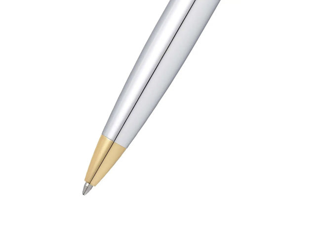 Kugelschreiber SHEAFFER 300 E9342 Helles Chrom, Goldton