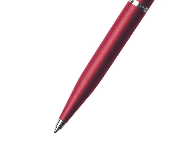Kugelschreiber SHEAFFER VFM E9403 Übermäßig rot vernickelt