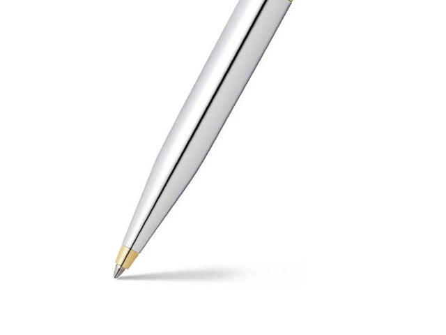 Kugelschreiber SHEAFFER VFM E9422 Poliertes Chrom vergoldet