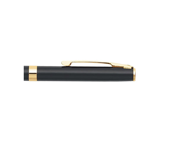 Kugelschreiber SHEAFFER Sagaris E9471 Glänzend schwarz goldfarben