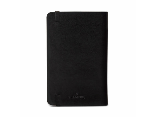 Kugelschreiber-Geschenkset SHEAFFER VFM G9400 Silber vernickelt mit A6-Notizbuch