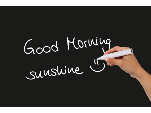 Glasmagneetbord Be!Board 450x450mm zwart