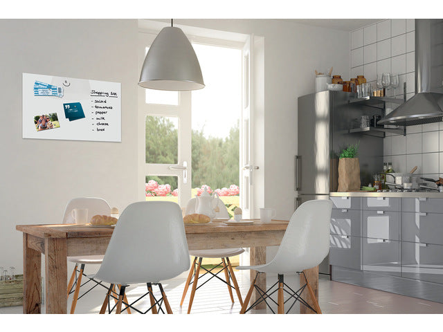 Glasmagneetbord Be!Board 600x400mm wit