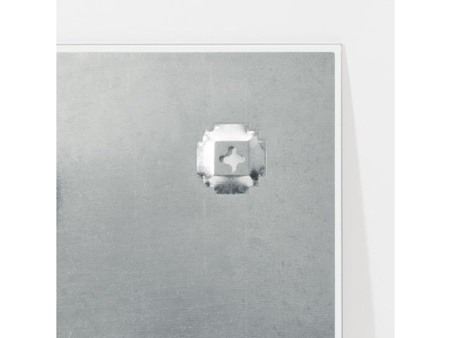 Glasmagneetbord Be!Board composiet grijs 600x400x9mm incl. magneetbord 2 magneten