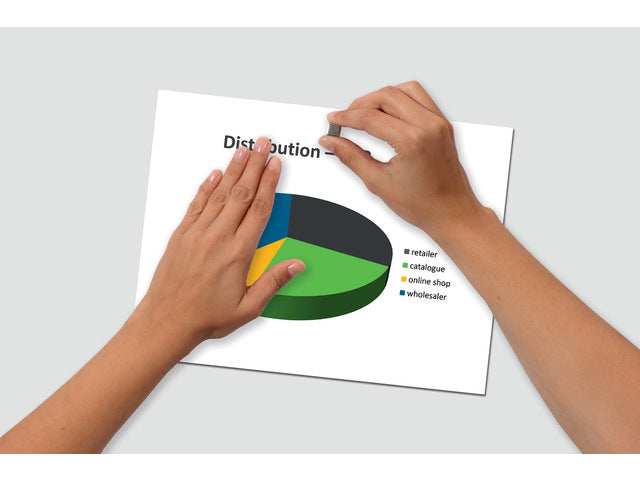 Glasmagneetbord Be!Board 900x600mm wit