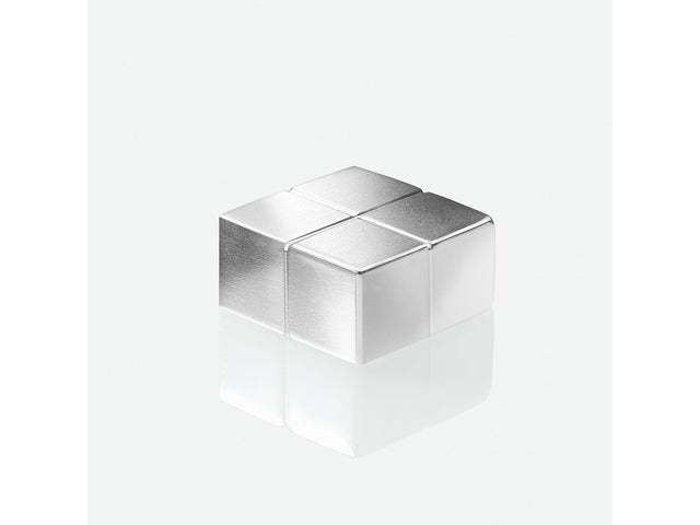 Magneet Sigel voor glasbord 1stuk zilverkleurig C10 Extra sterk , 20x10x20mm