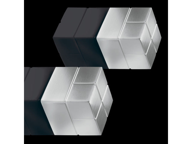 Magneten Sigel voor glasbord set 2stuks zilverkleurig C20 Supersterk 20x20x20mm