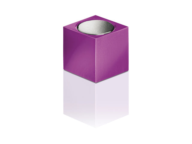 Magnetaufkleber für Glasbord-Set, 3 Farben, C5, 11 x 11 x 11 mm, Türkis, Rosa und Hellgrün